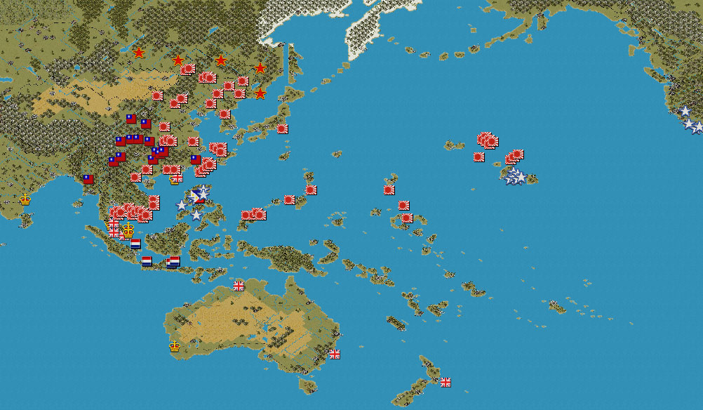 Скриншот из игры Strategic Command: WWII Pacific Theater - 5