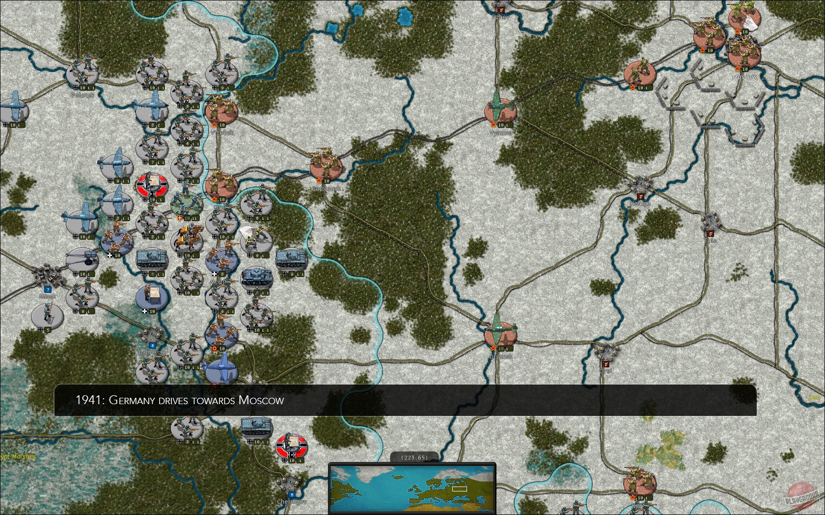 Скриншот из игры Strategic Command WWII: War in Europe - 29