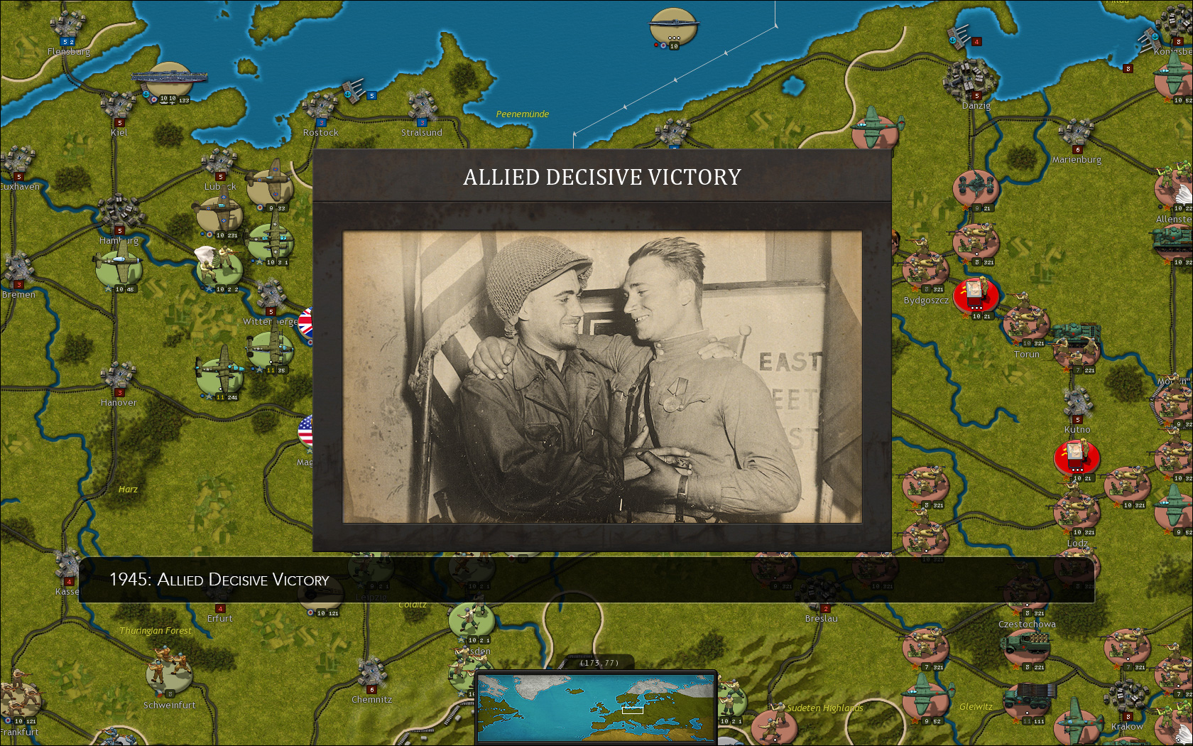 Скриншот из игры Strategic Command WWII: War in Europe - 9