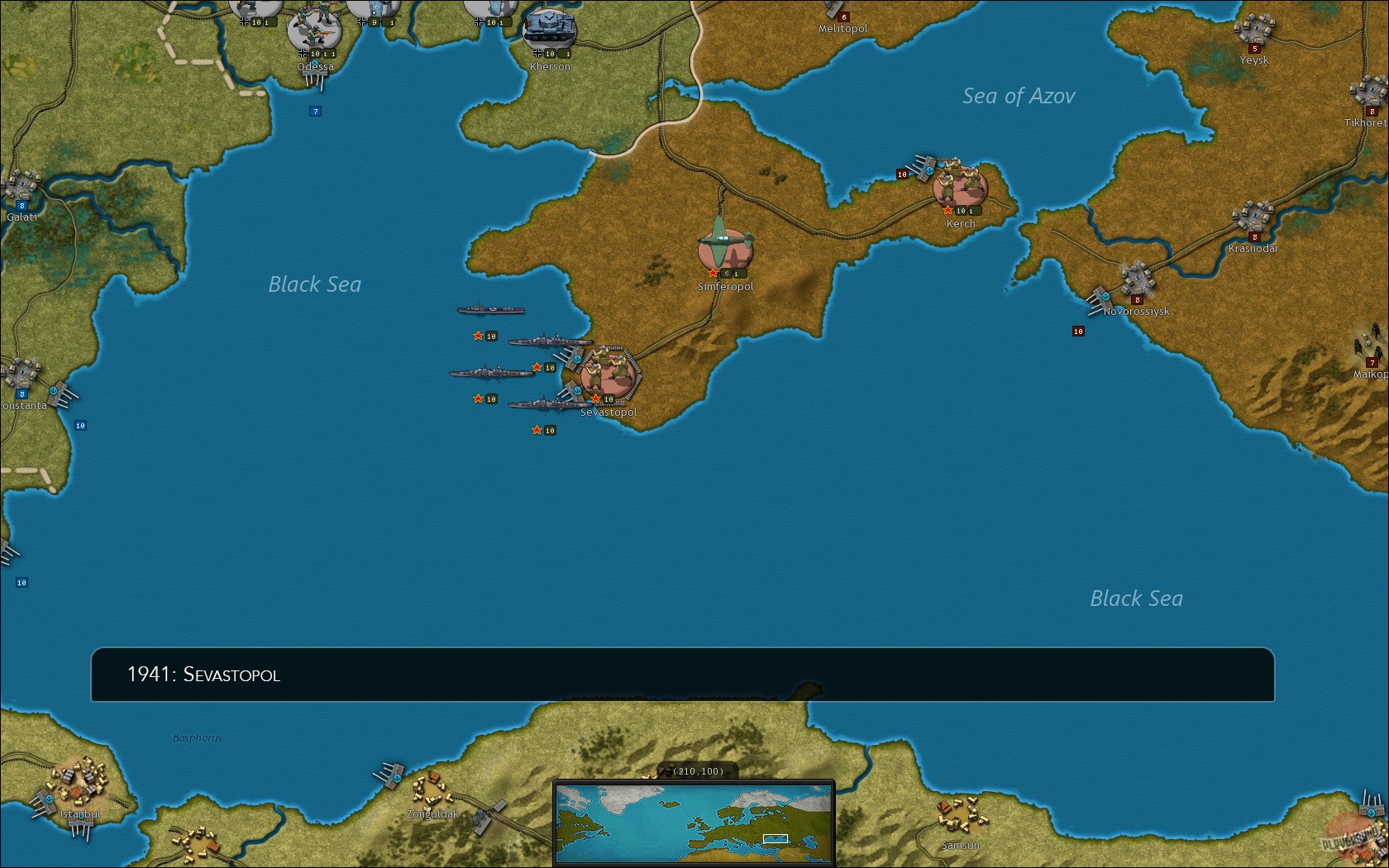 Скриншот из игры Strategic Command WWII: War in Europe - 11