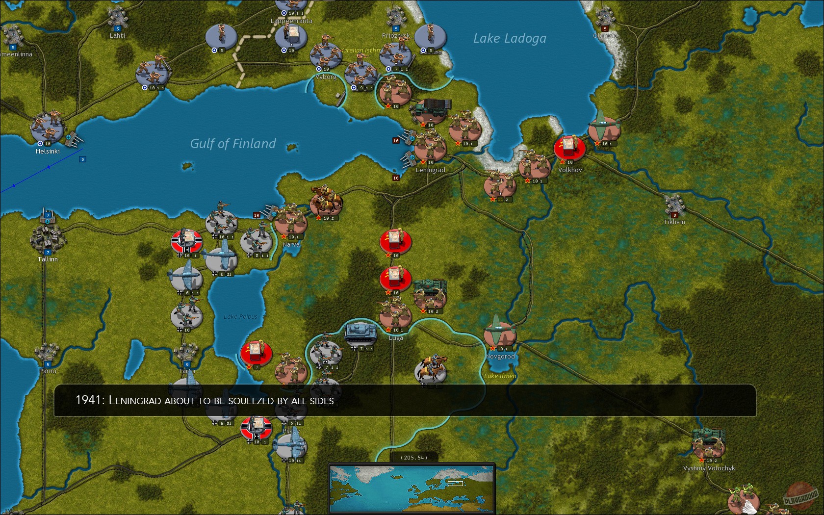Скриншот из игры Strategic Command WWII: War in Europe - 35