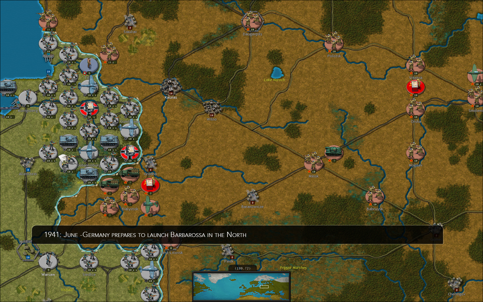 Скриншот из игры Strategic Command WWII: War in Europe - 12