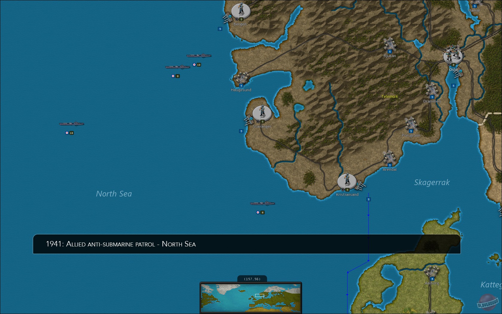 Скриншот из игры Strategic Command WWII: War in Europe - 47