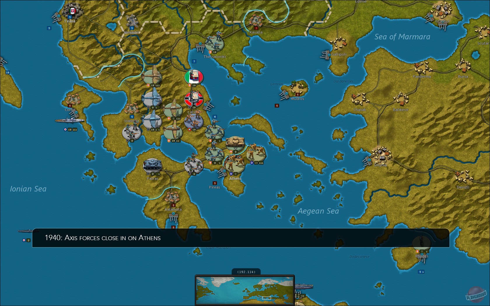 Скриншот из игры Strategic Command WWII: War in Europe - 10