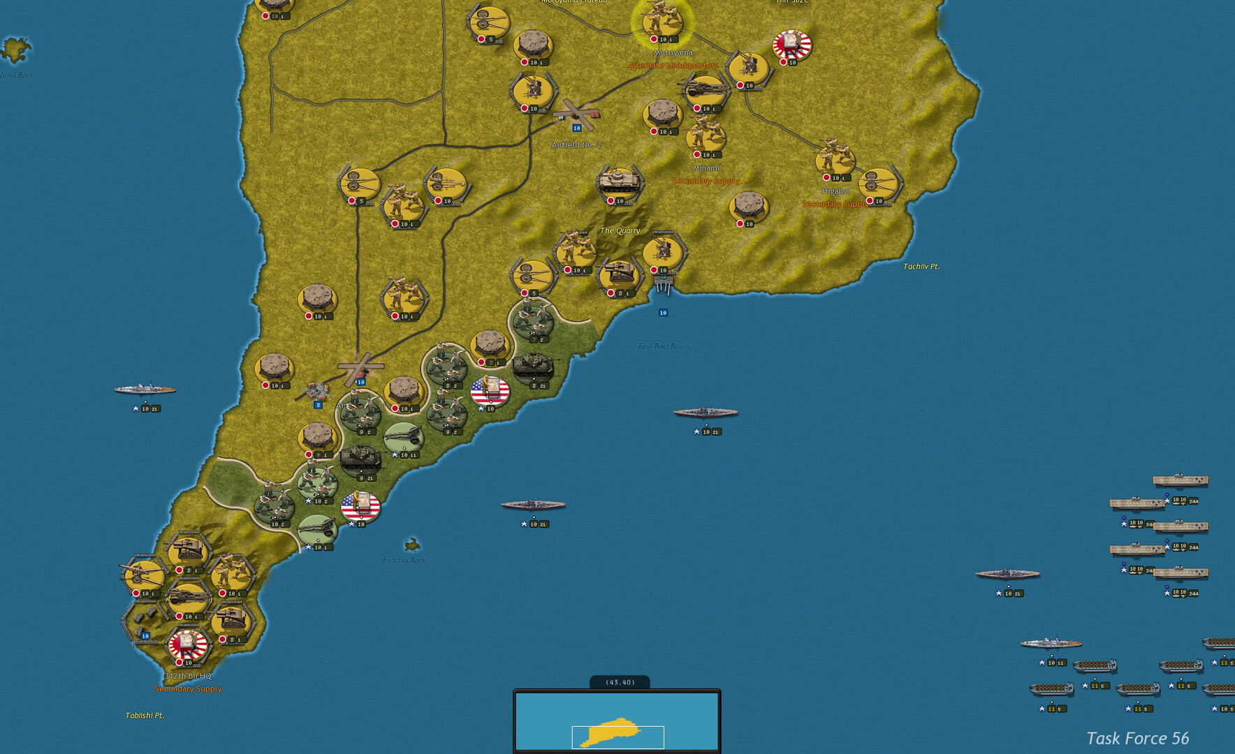 Скриншот из игры Strategic Command WWII: War in the Pacific - 7
