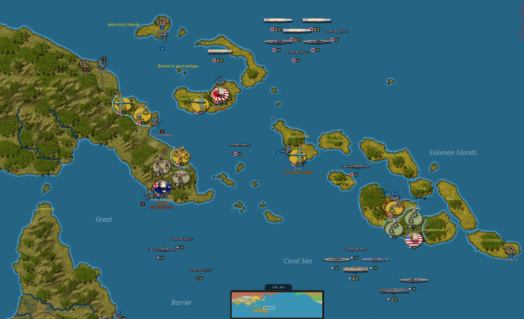 Скриншот из игры Strategic Command WWII: War in the Pacific - 23