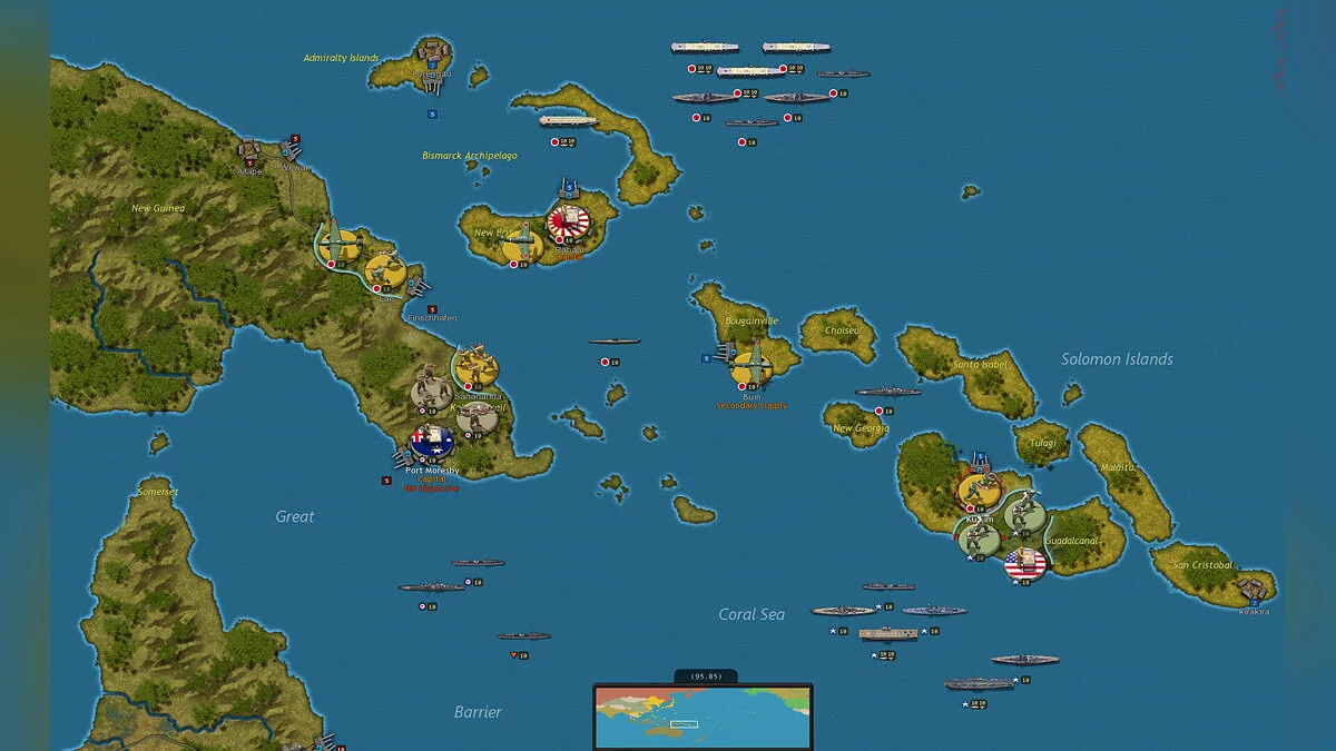 Скриншот из игры Strategic Command WWII: War in the Pacific - 24