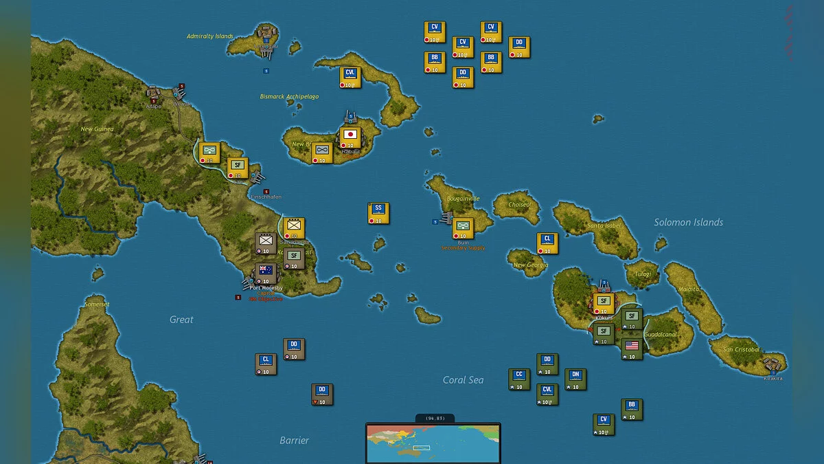 Скриншот из игры Strategic Command WWII: War in the Pacific - 15