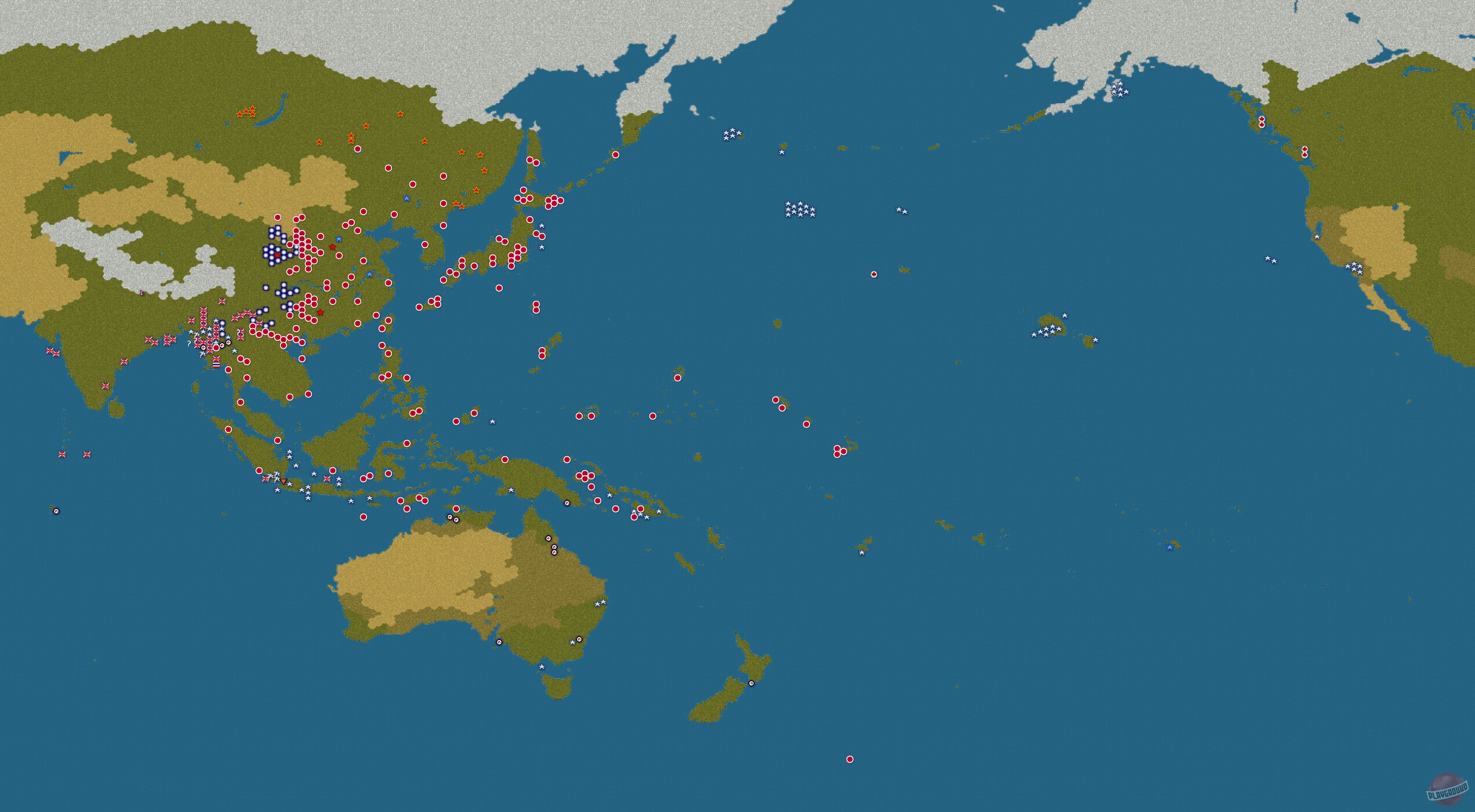 Скриншот из игры Strategic Command WWII: War in the Pacific - 9