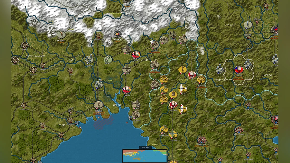 Скриншот из игры Strategic Command WWII: War in the Pacific - 26