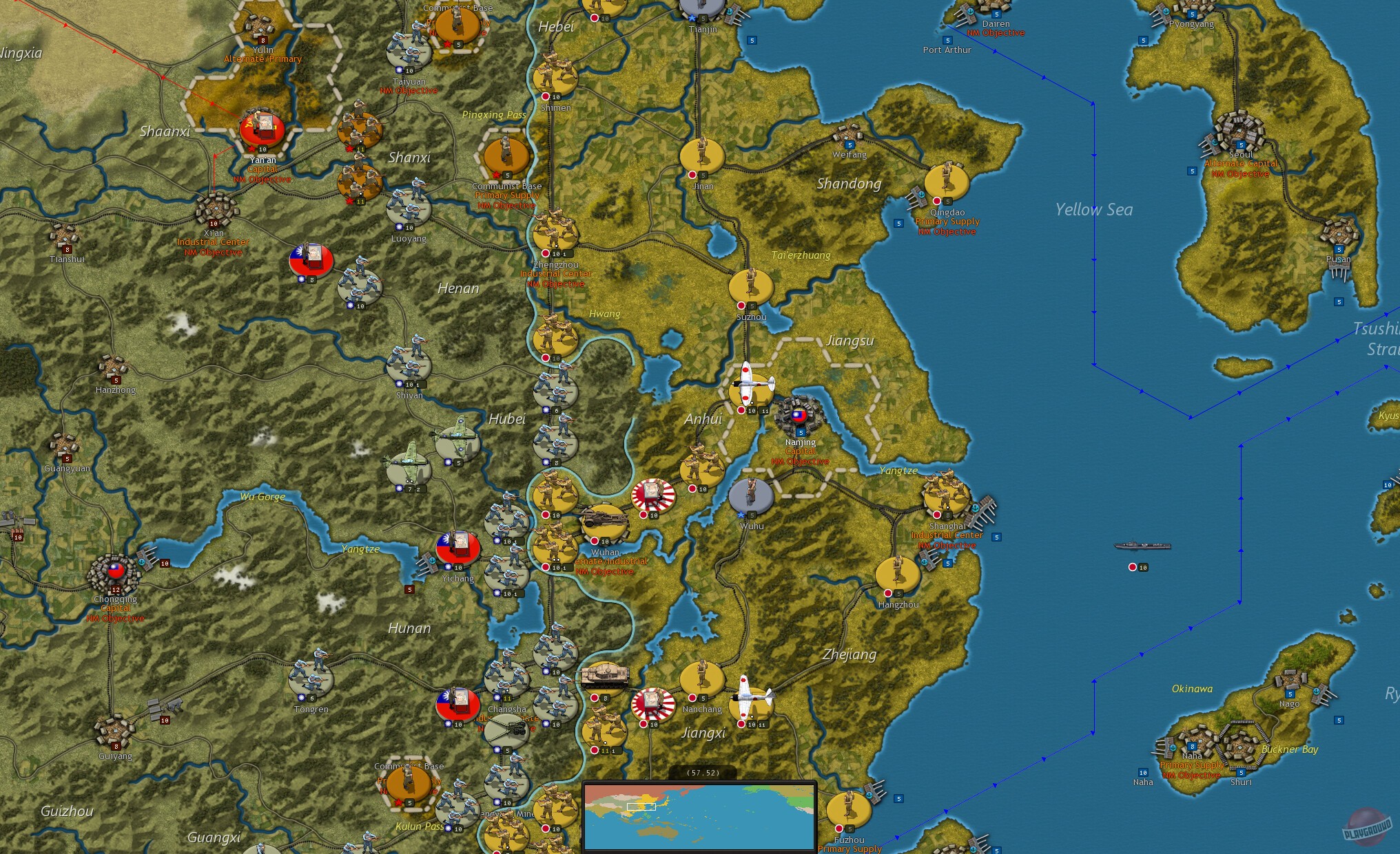 Скриншот из игры Strategic Command WWII: War in the Pacific - 6
