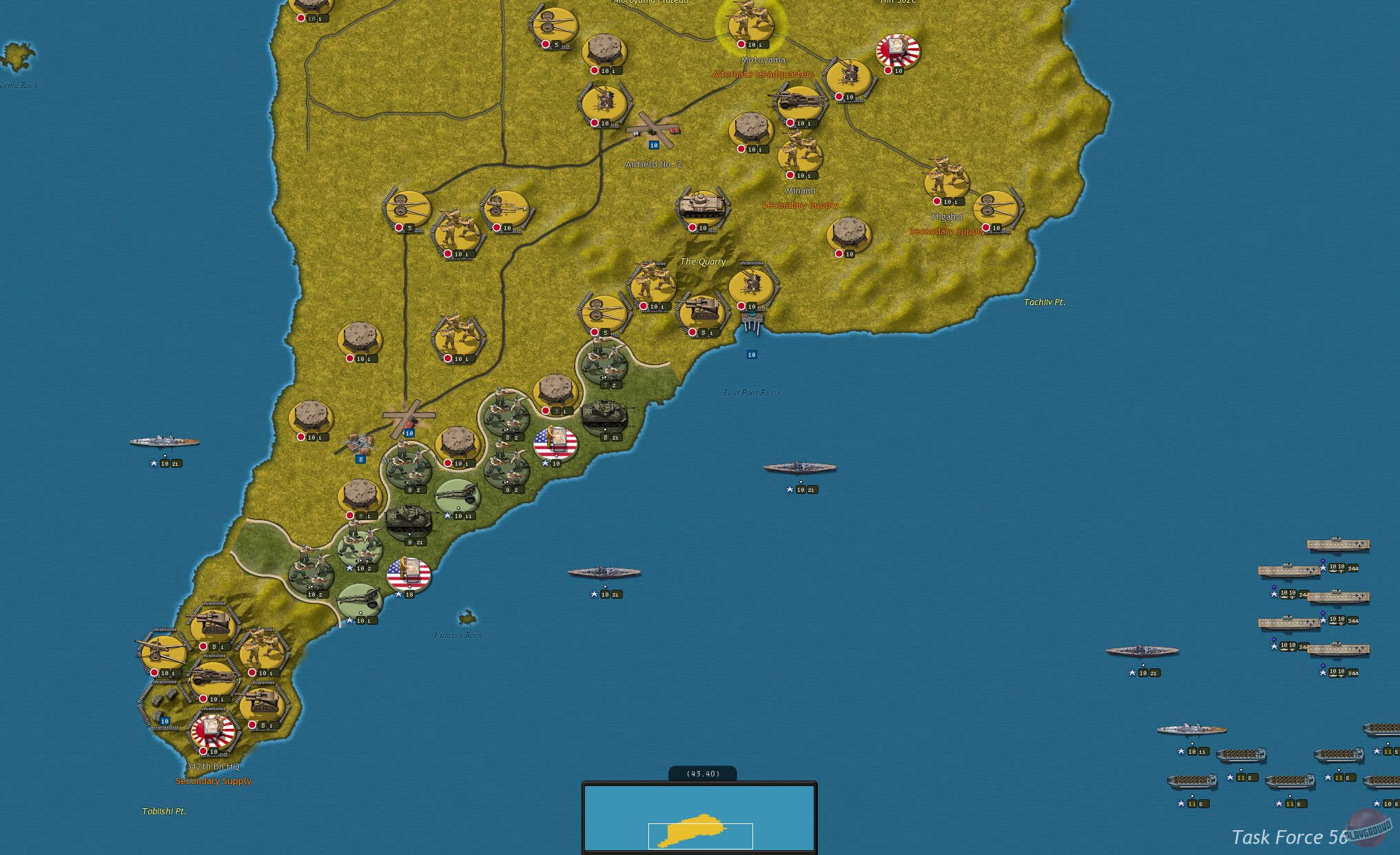 Скриншот из игры Strategic Command WWII: War in the Pacific - 28