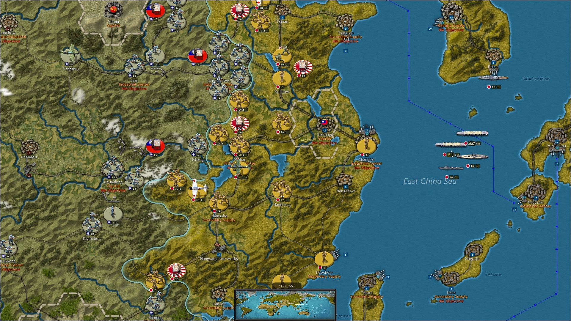 Скриншот из игры Strategic Command WWII: World at War - 48