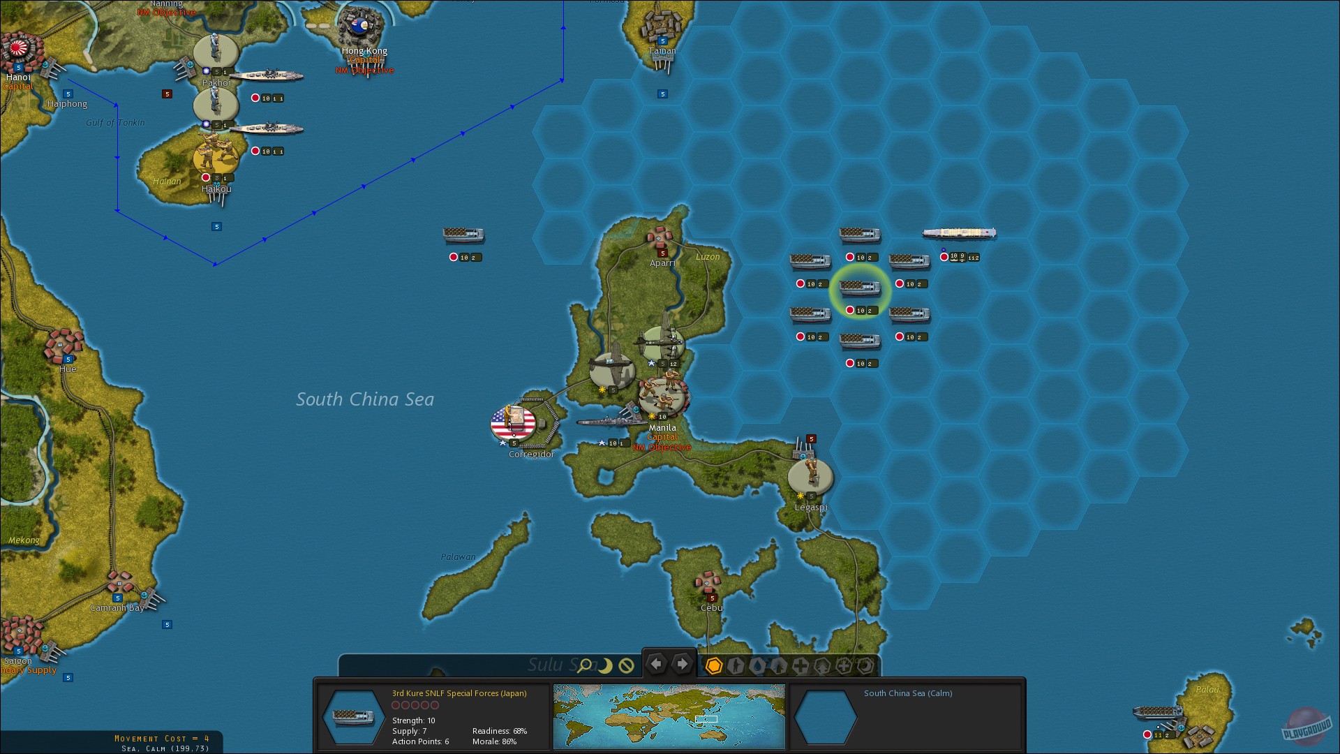 Скриншот из игры Strategic Command WWII: World at War - 42