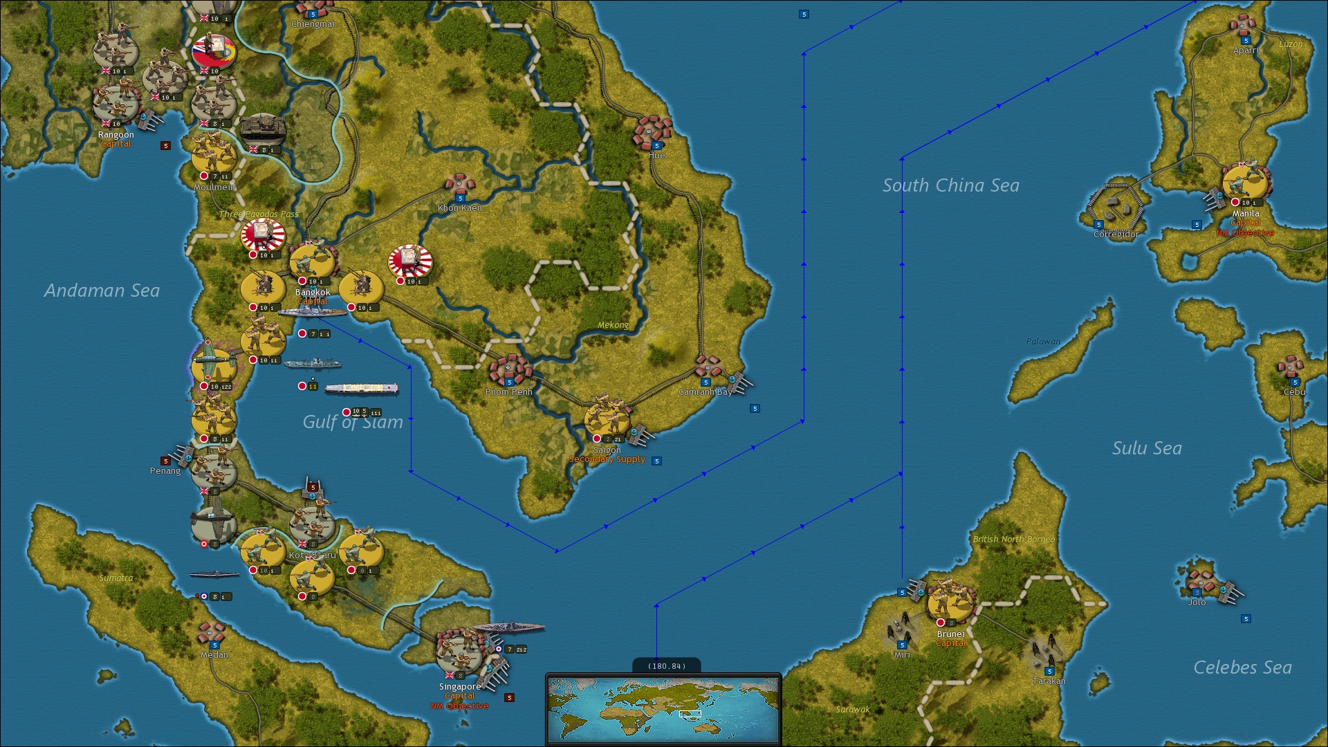 Скриншот из игры Strategic Command WWII: World at War - 40