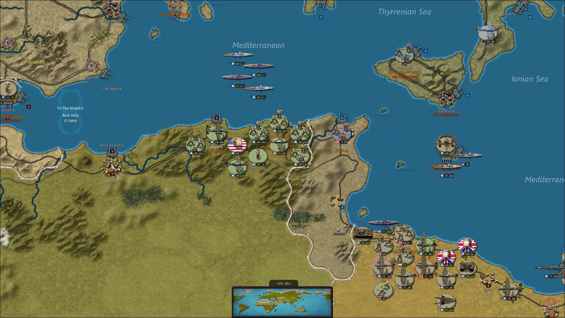 Скриншот из игры Strategic Command WWII: World at War - 13