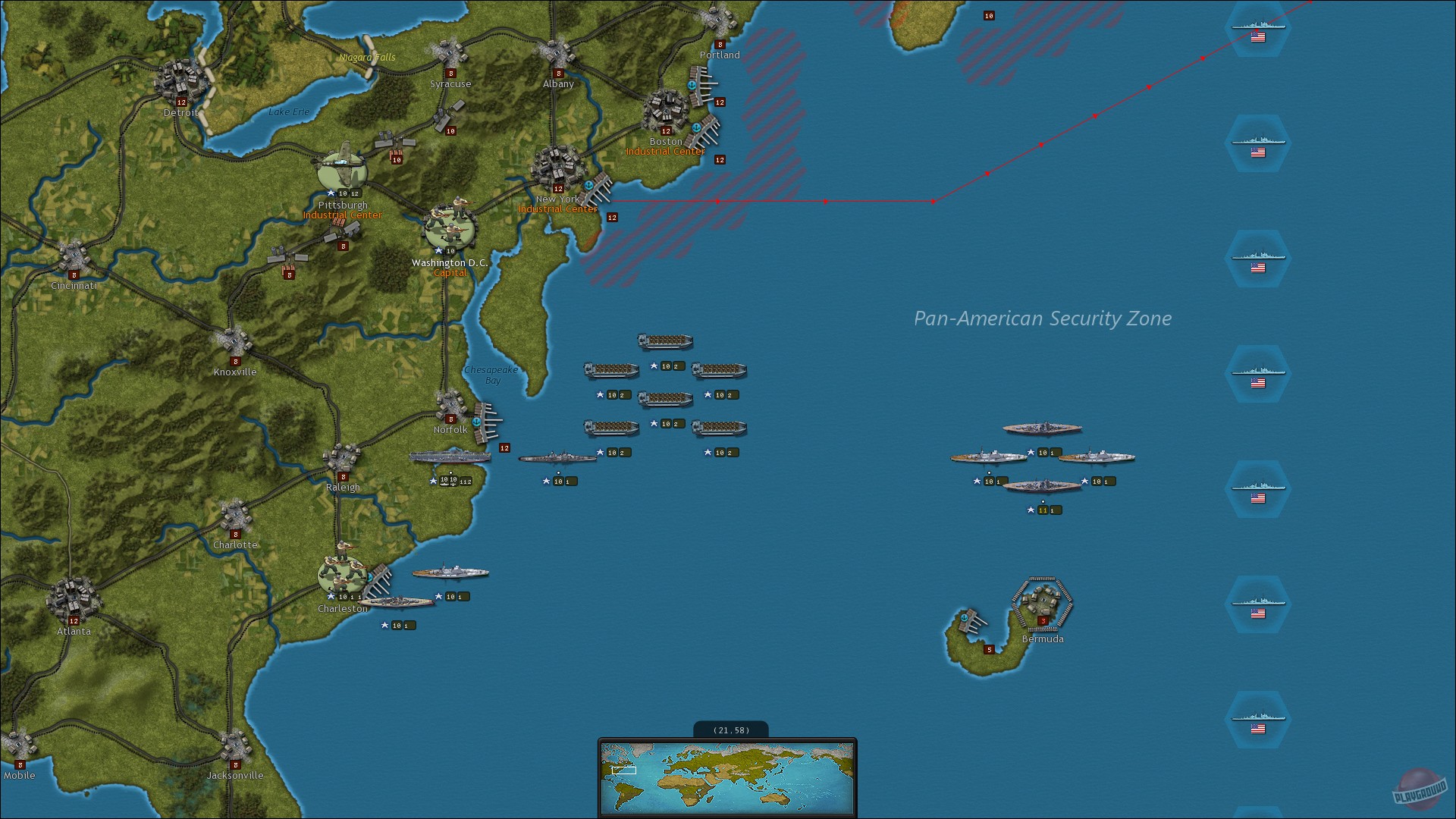 Скриншот из игры Strategic Command WWII: World at War - 32