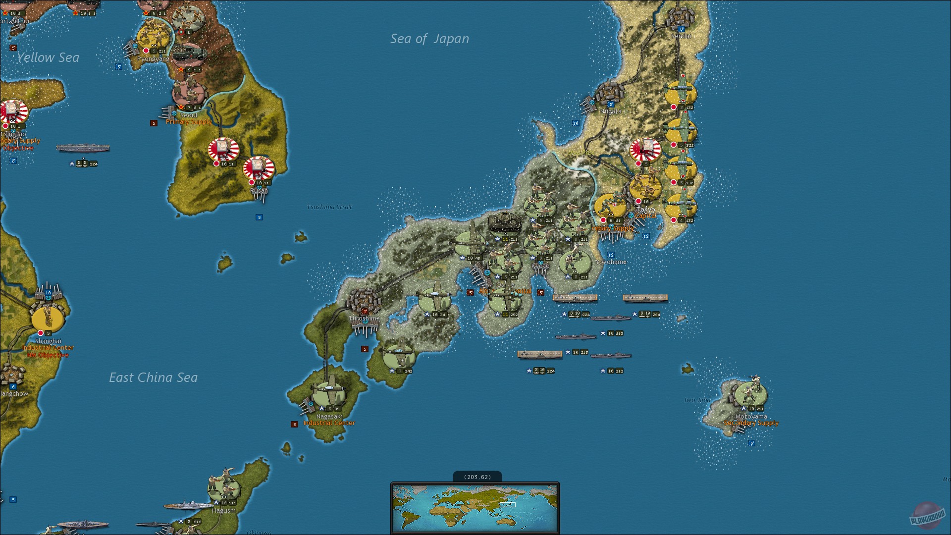 Скриншот из игры Strategic Command WWII: World at War - 46