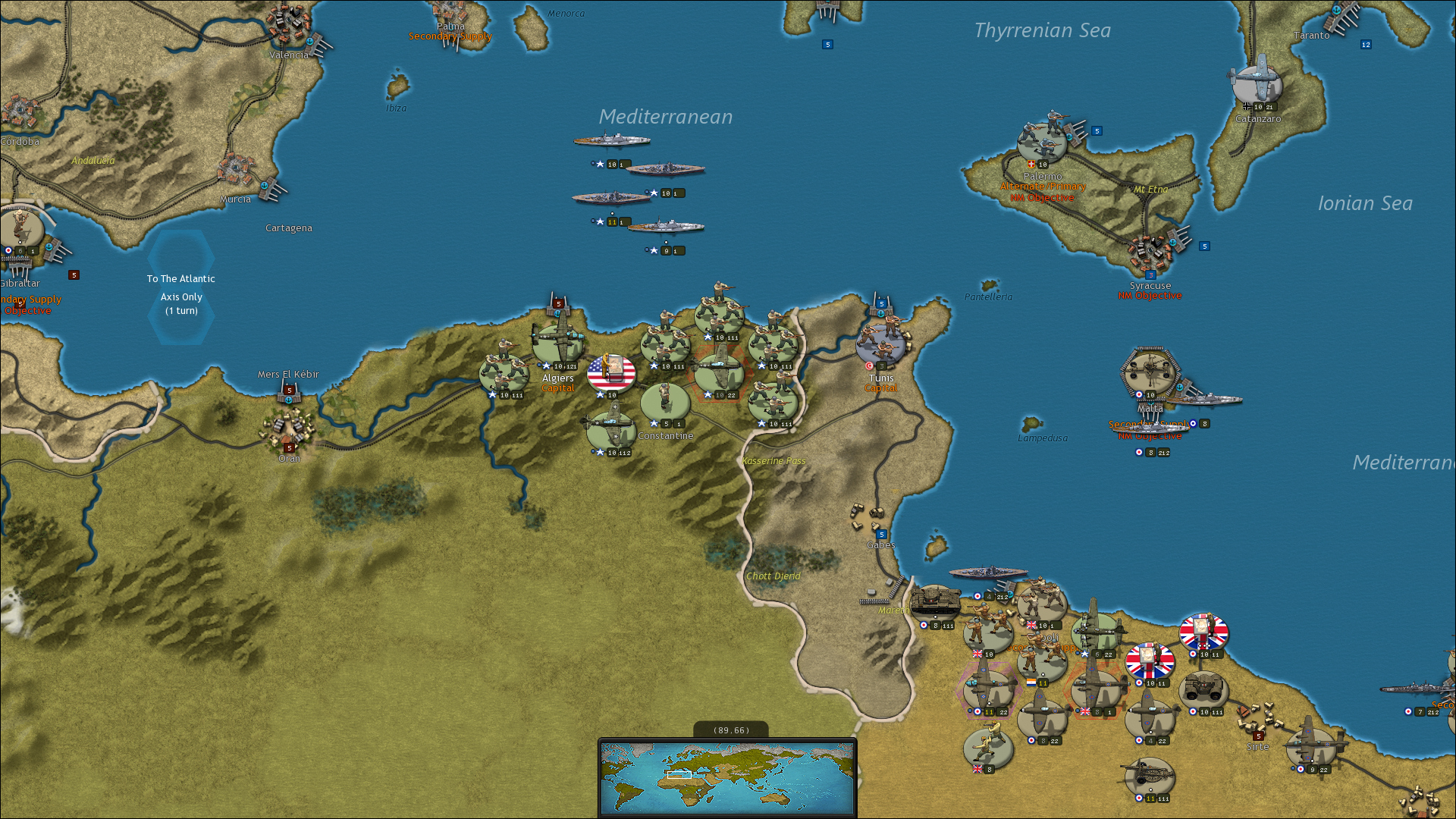 Скриншот из игры Strategic Command WWII: World at War - 38