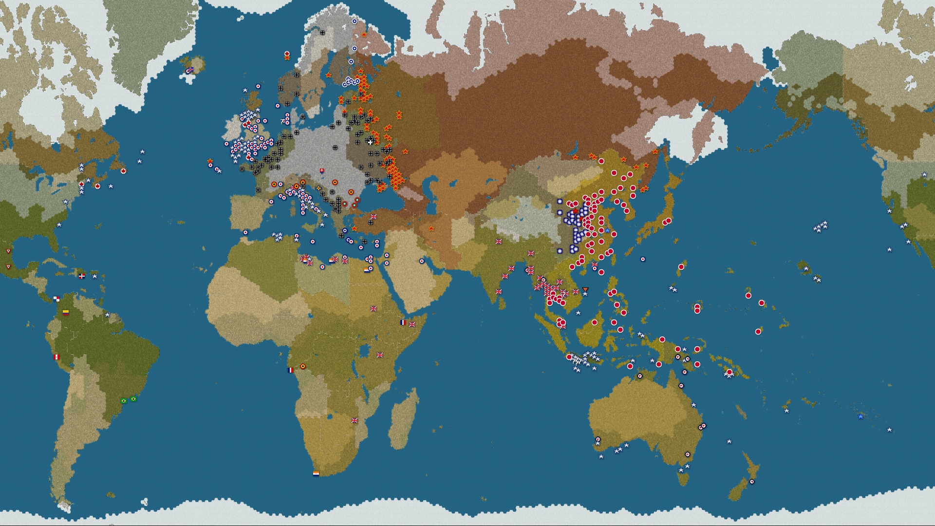 Скриншот из игры Strategic Command WWII: World at War - 34