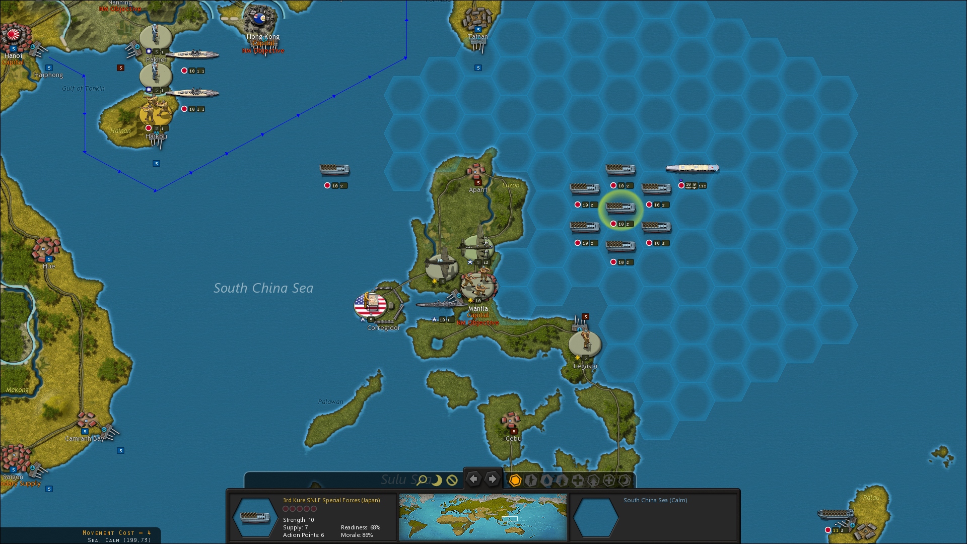 Скриншот из игры Strategic Command WWII: World at War - 61