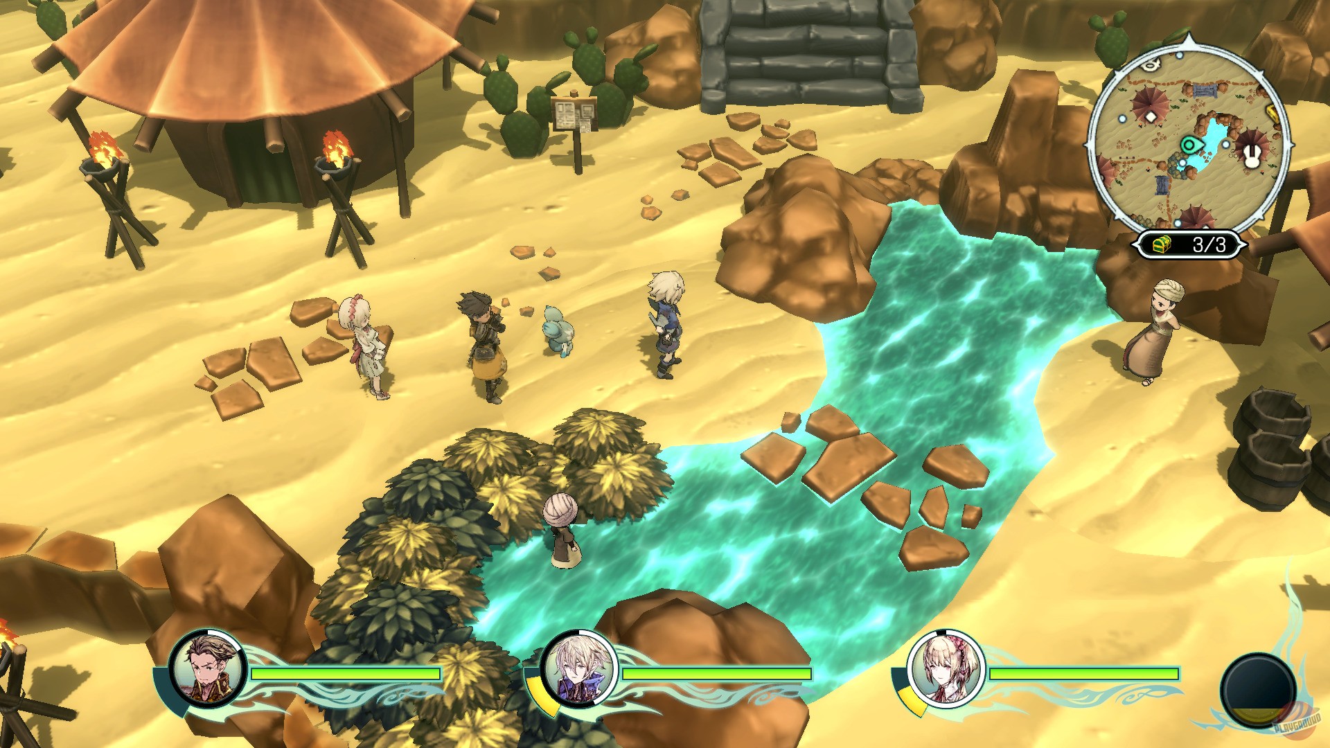 Скриншот из игры Trinity Trigger - 22