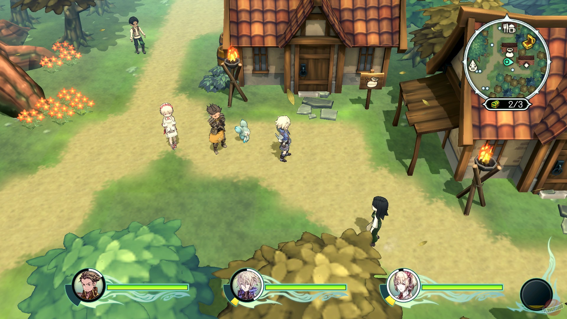 Скриншот из игры Trinity Trigger - 10