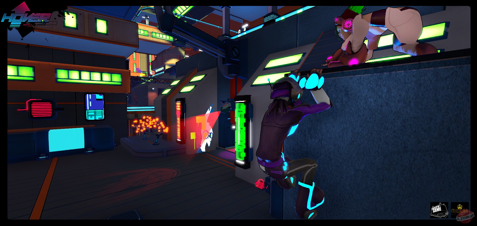 Скриншот из игры Hover: Revolt Of Gamers - 21