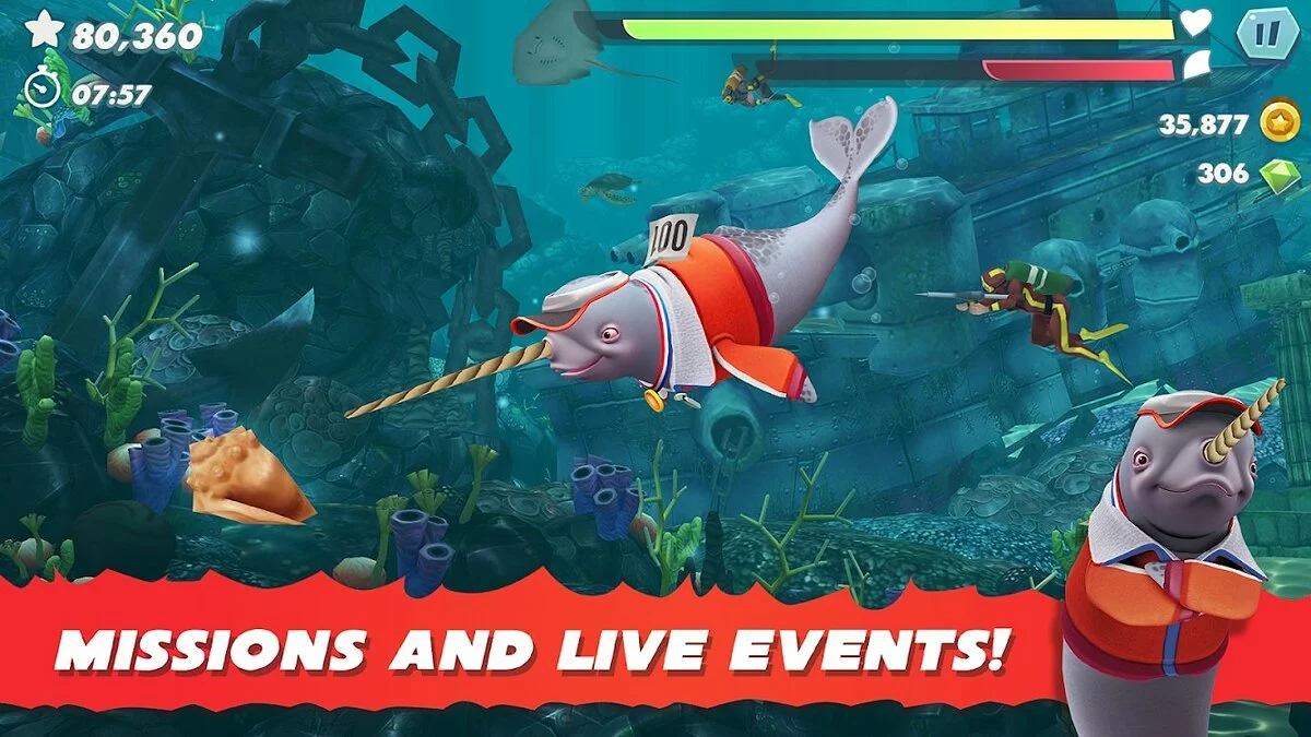 Скриншот из игры Hungry Shark Evolution - 22