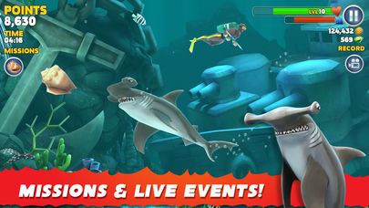 Скриншот из игры Hungry Shark Evolution - 45