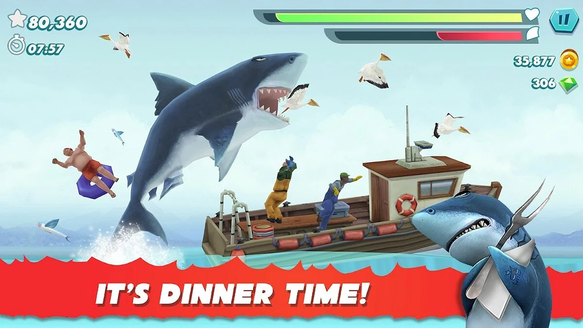 Скриншот из игры Hungry Shark Evolution - 17