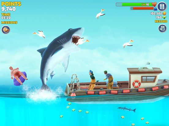 Скриншот из игры Hungry Shark Evolution - 43