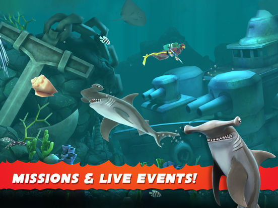 Скриншот из игры Hungry Shark Evolution - 48
