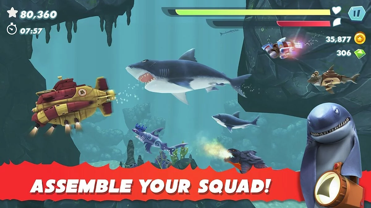 Скриншот из игры Hungry Shark Evolution - 21