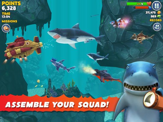 Скриншот из игры Hungry Shark Evolution - 11