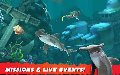 Скриншот из игры Hungry Shark Evolution - 51