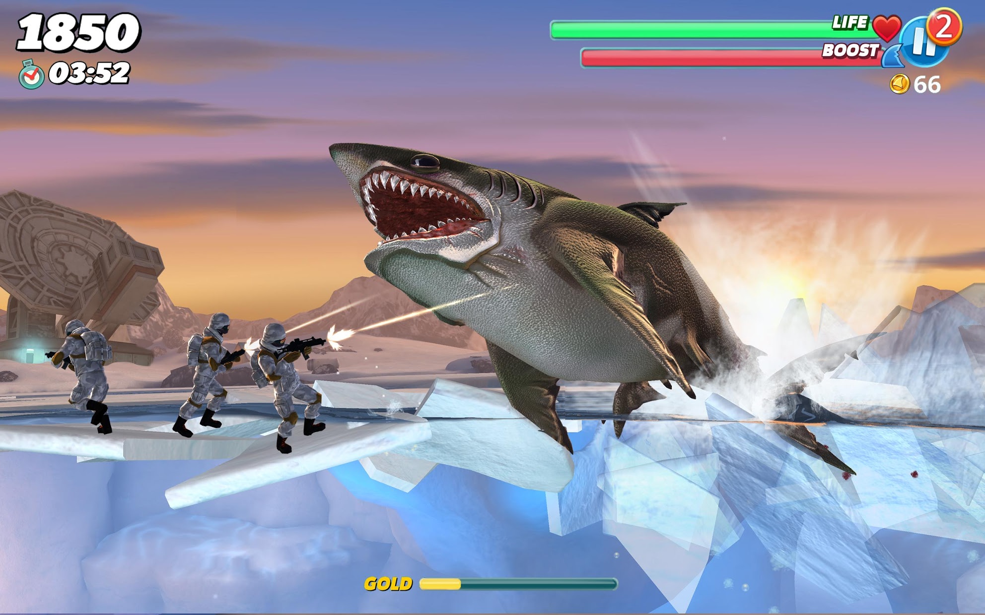 Скриншот из игры Hungry Shark World - 32