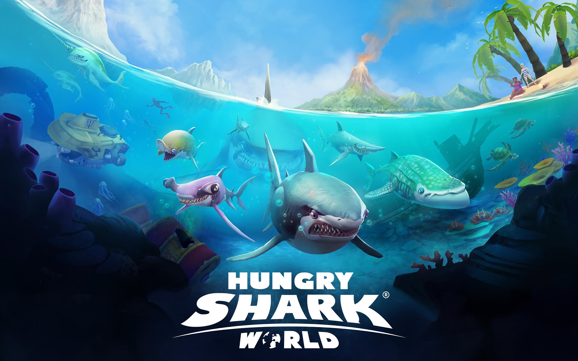 Скриншот из игры Hungry Shark World - 67