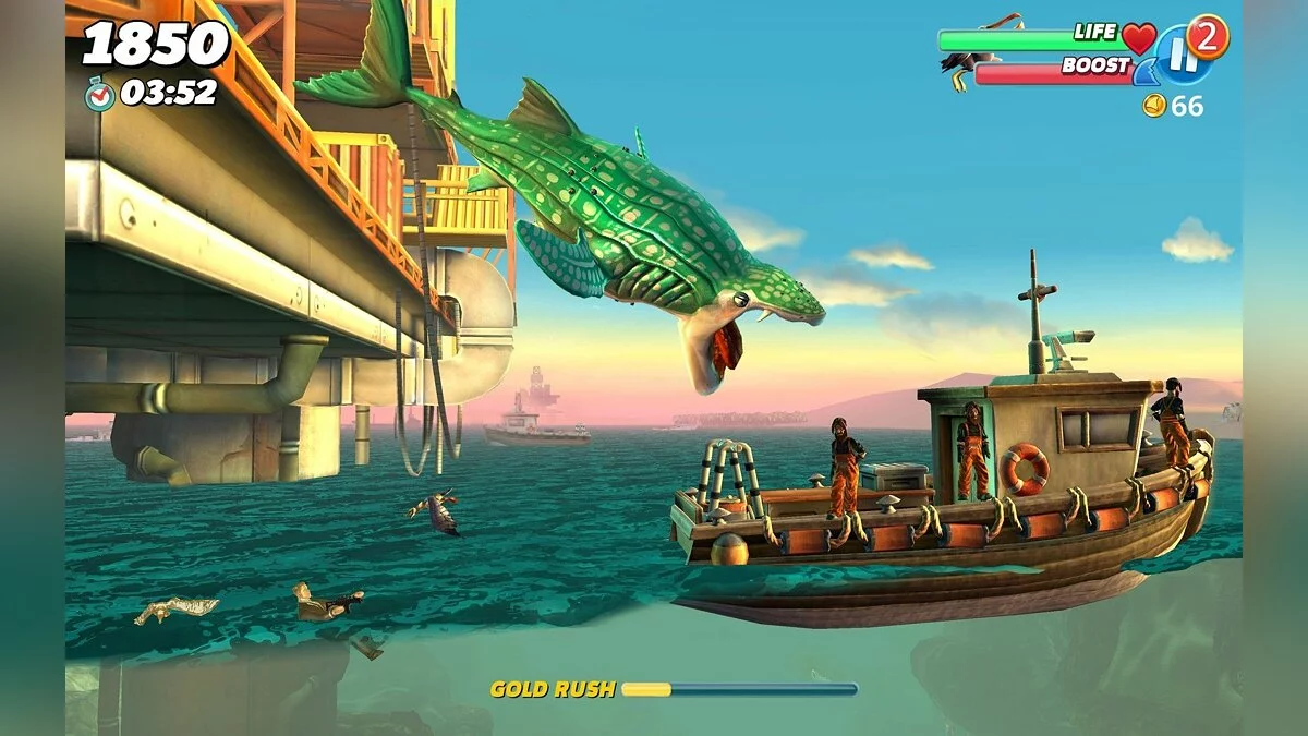 Скриншот из игры Hungry Shark World - 12