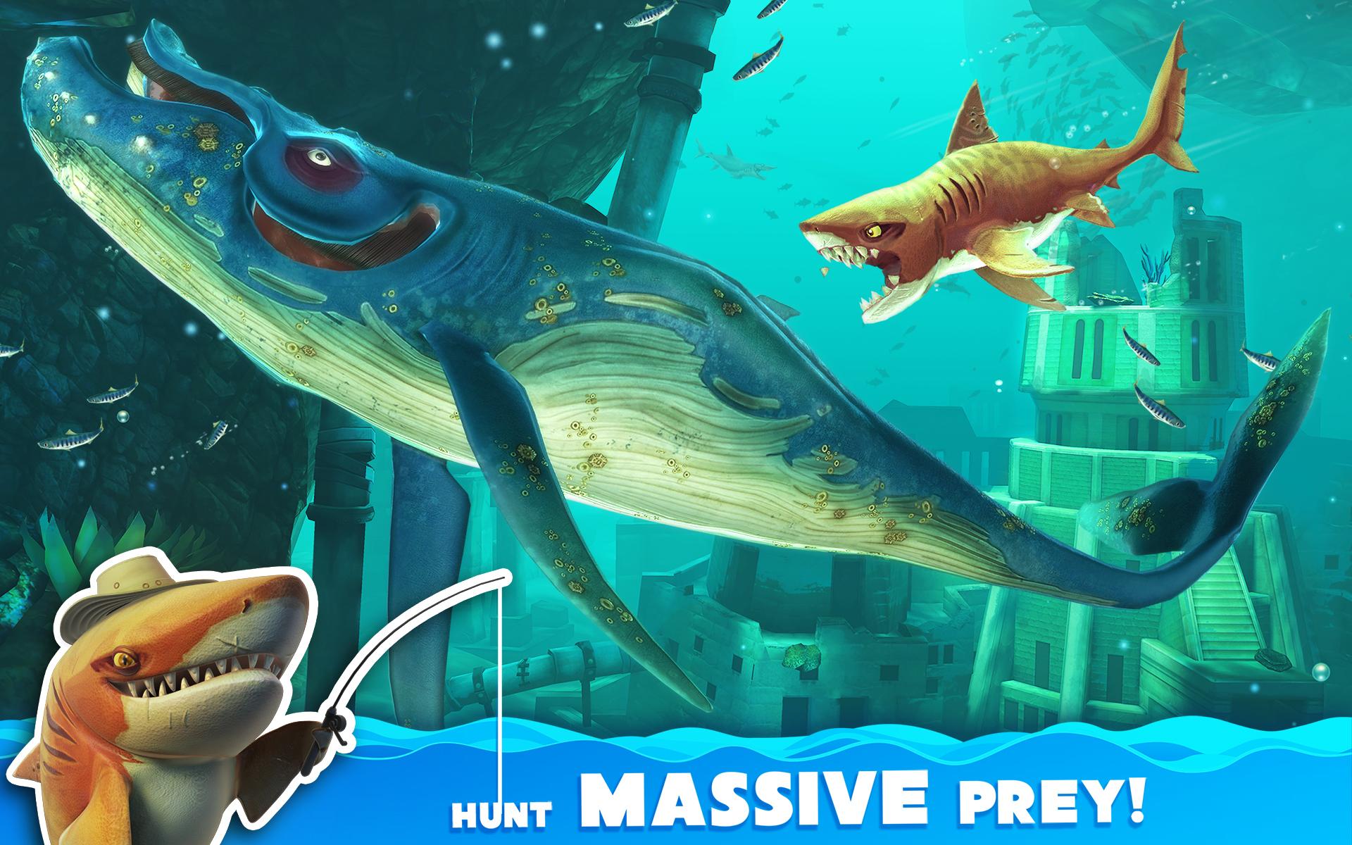 Скриншот из игры Hungry Shark World - 9