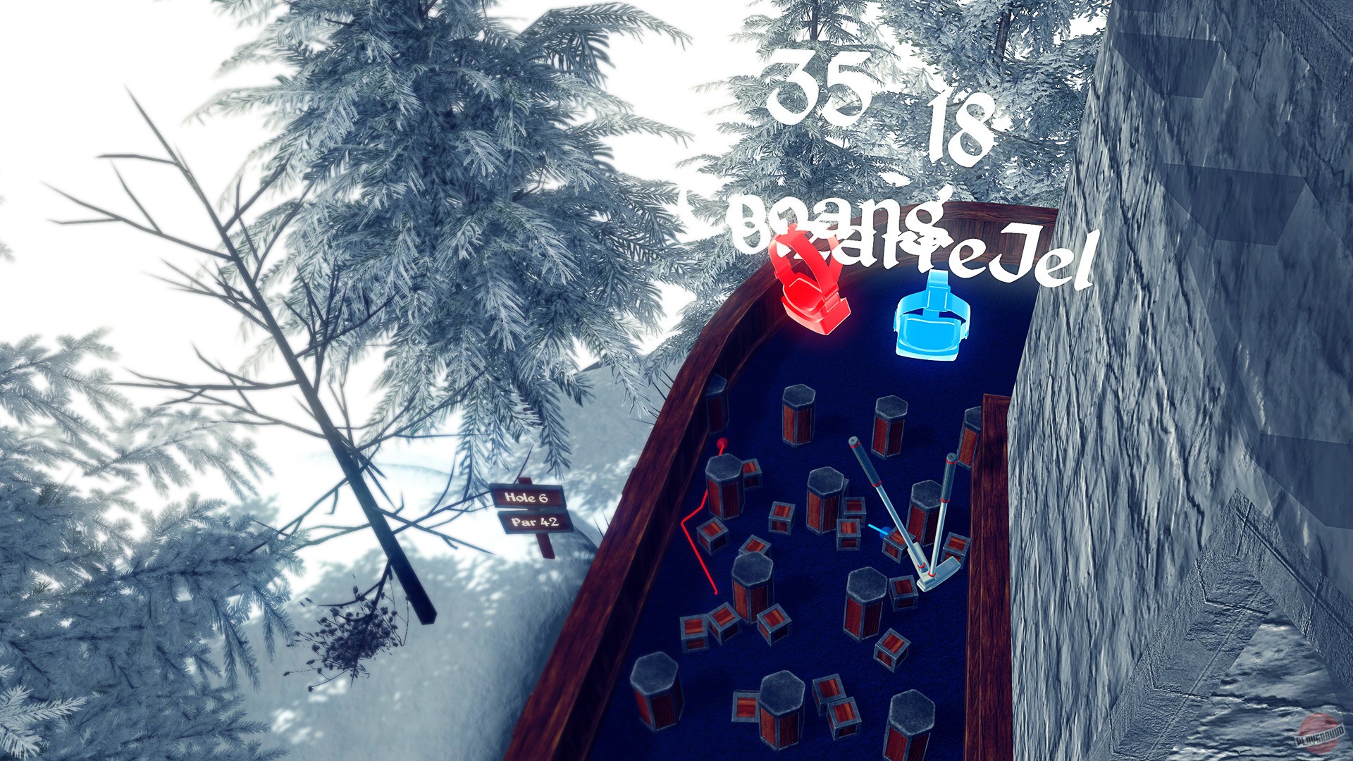 Скриншот из игры Cloudlands: VR Minigolf - 7