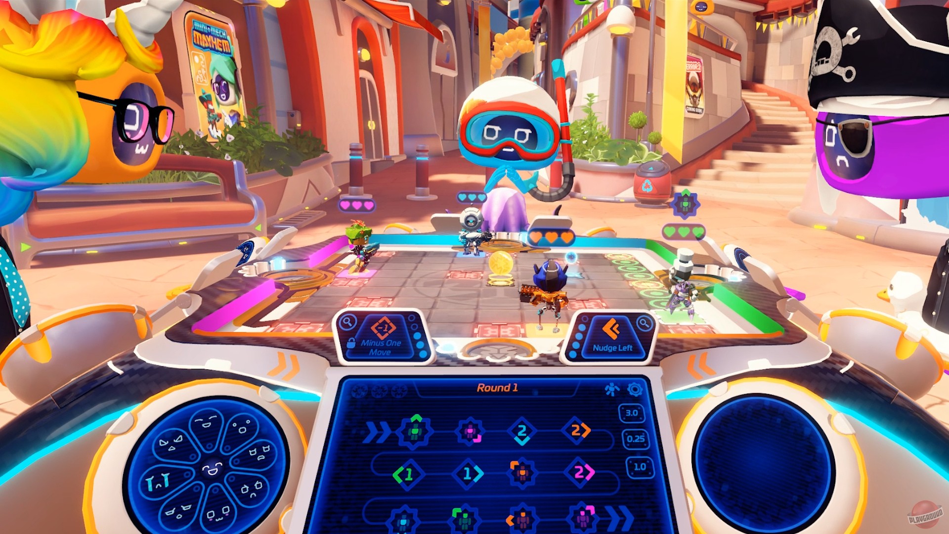 Скриншот из игры Mini-Mech Mayhem - 9