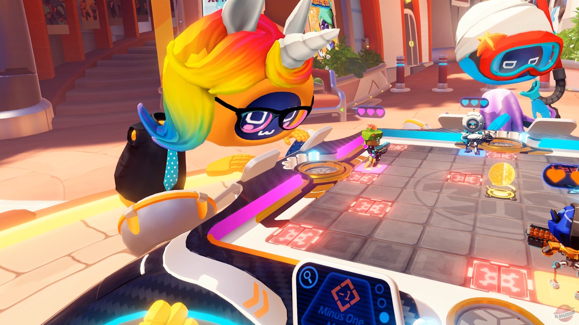 Скриншот из игры Mini-Mech Mayhem - 1
