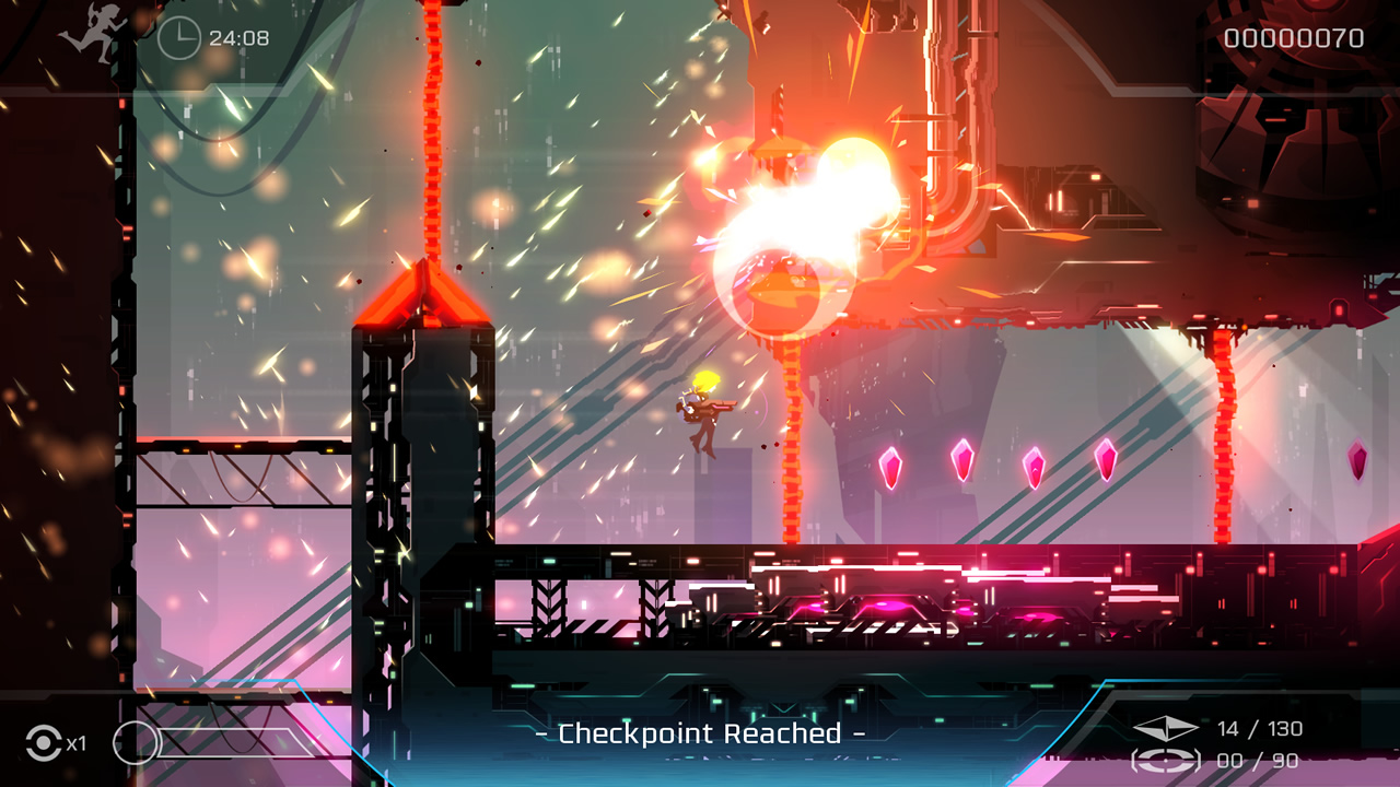 Скриншот из игры Velocity 2X - 40