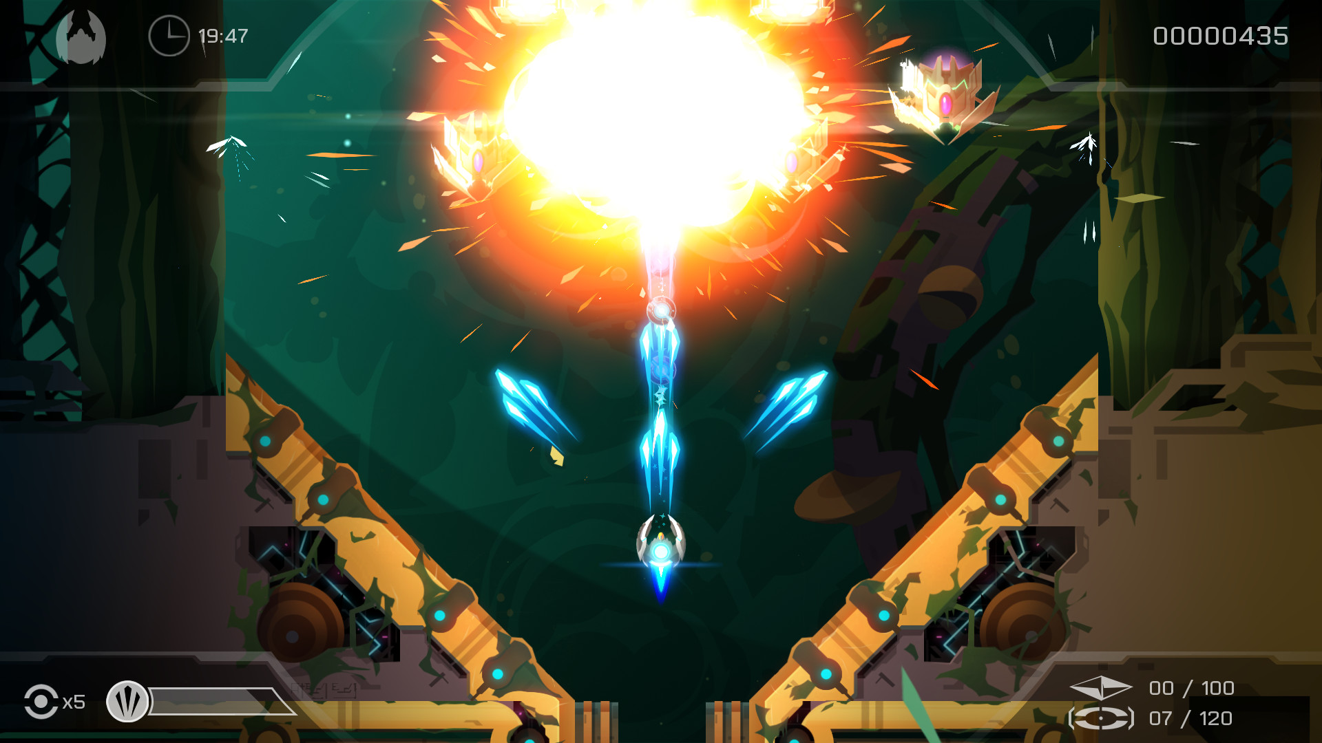 Скриншот из игры Velocity 2X - 17