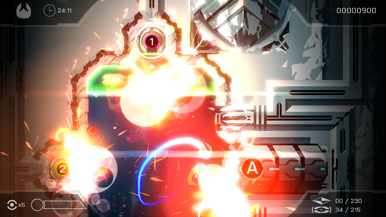 Скриншот из игры Velocity 2X - 26