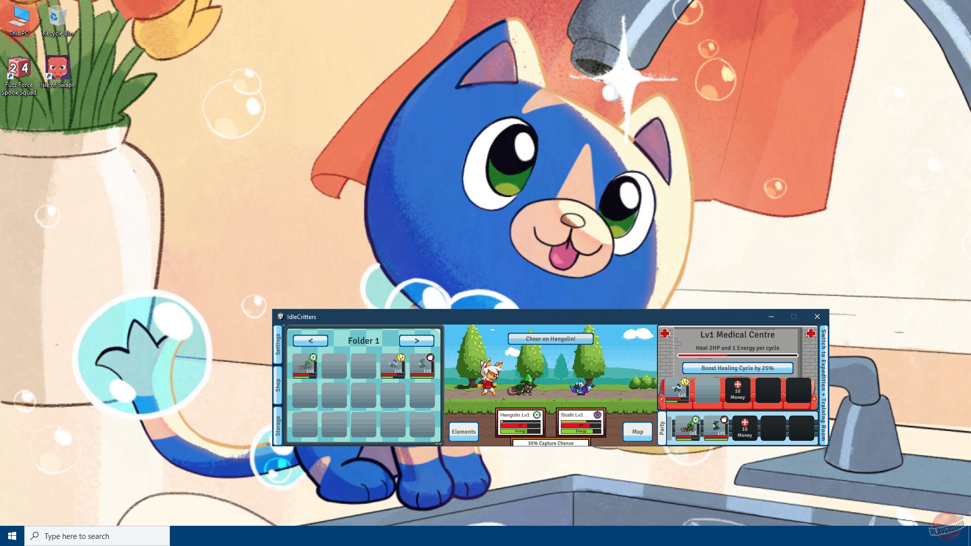 Скриншот из игры Idle Critter Adventure - 1