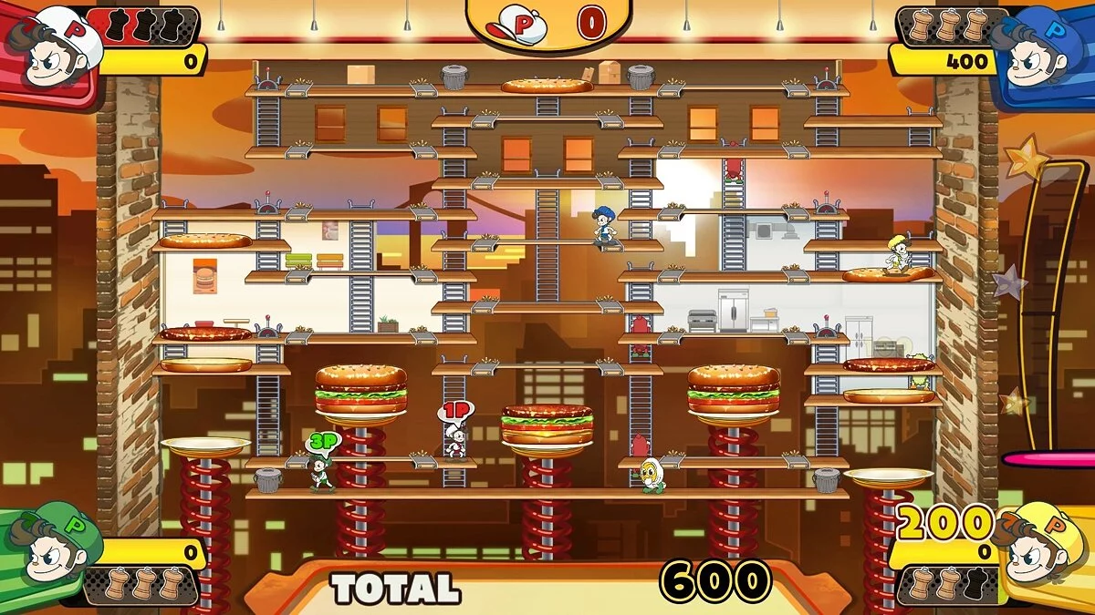 Скриншот из игры BurgerTime Party! - 10
