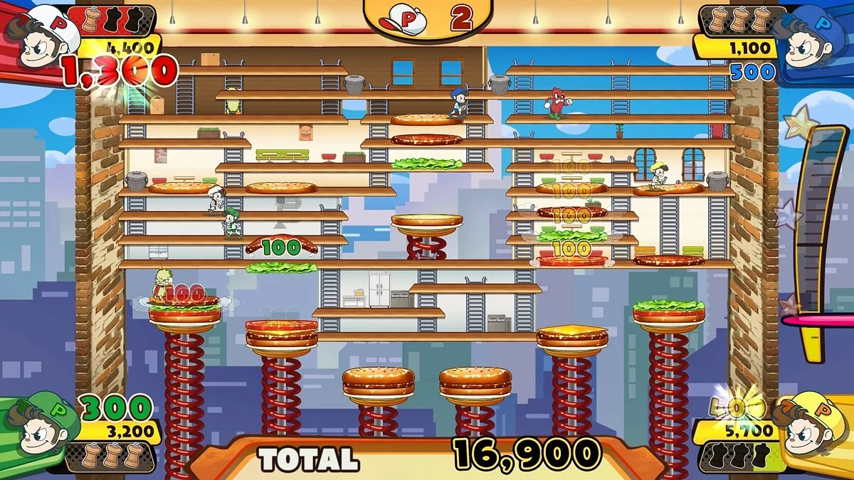 Скриншот из игры BurgerTime Party! - 12