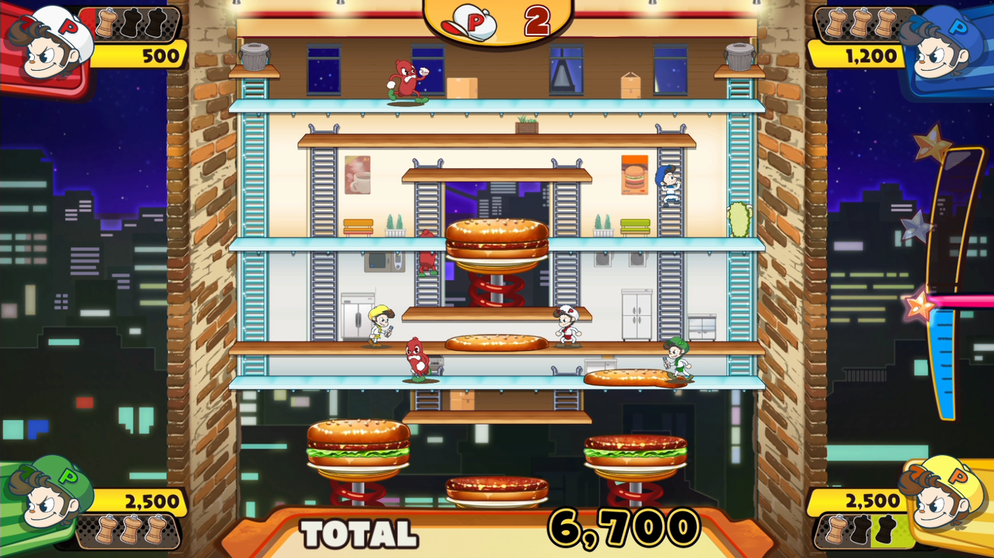 Скриншот из игры BurgerTime Party! - 2